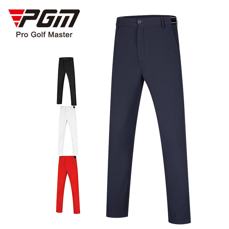 PGM KUZ136 men's slim fit trousers golf pants elastic golf trousers for men