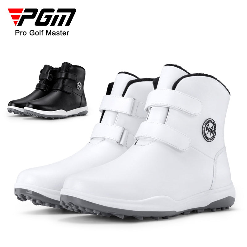 PGM XZ196 ladies high top golf shoe spike less waterproof golf shoes for women
