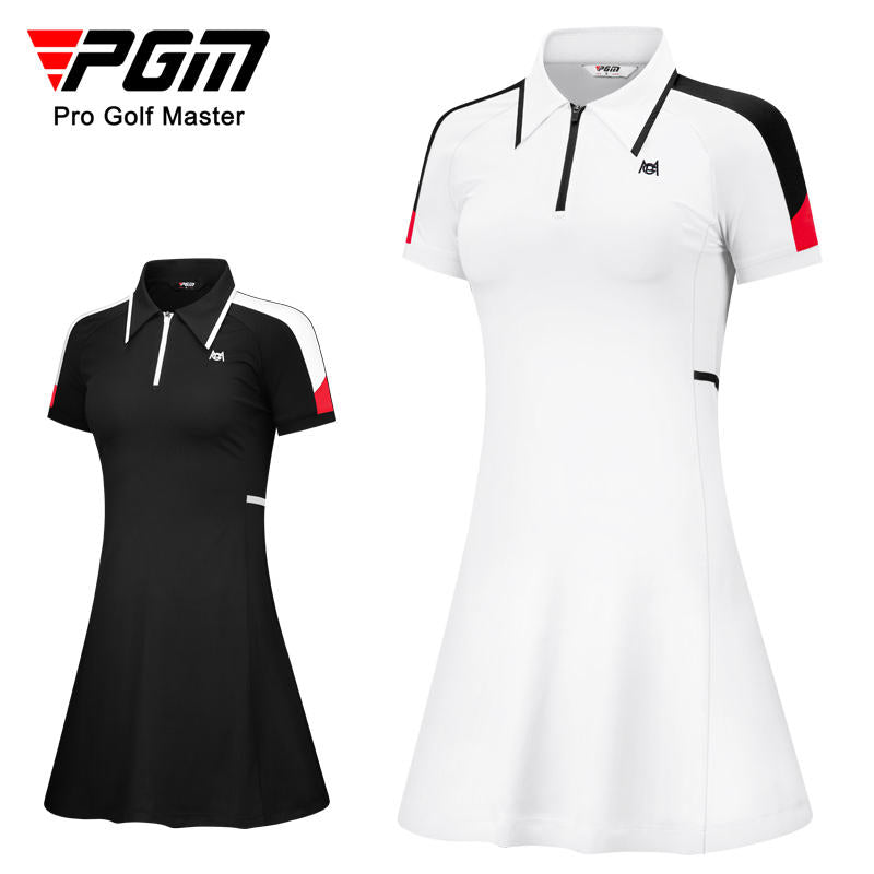 PGM QZ082 premium quality polo golf dress women quick dry athletic golf dress