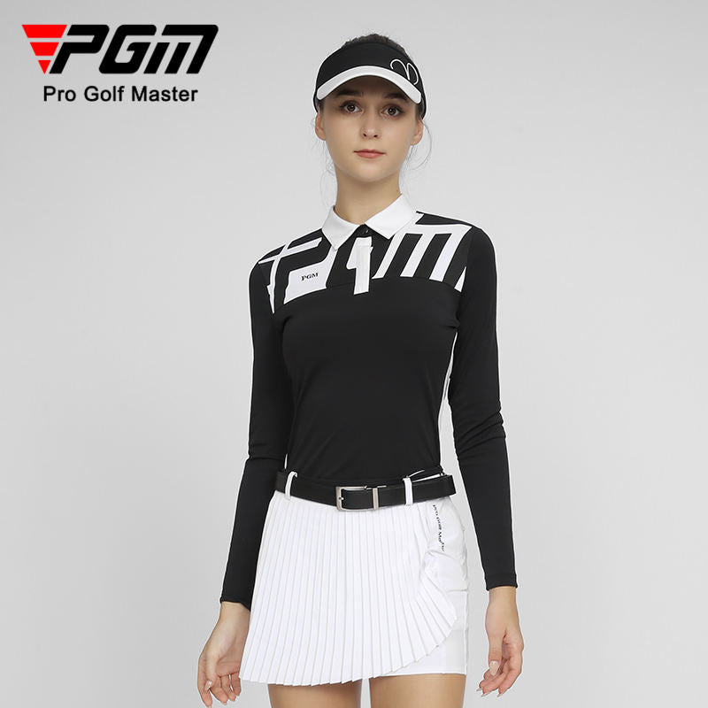 PGM YF538 China wholesale golf polo shirt oem clothing golf polo top for women