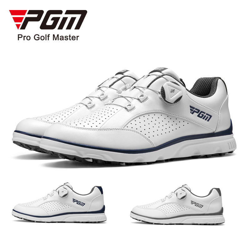 PGM XZ245 golf course shoes wholesale custom made blank golf shoes