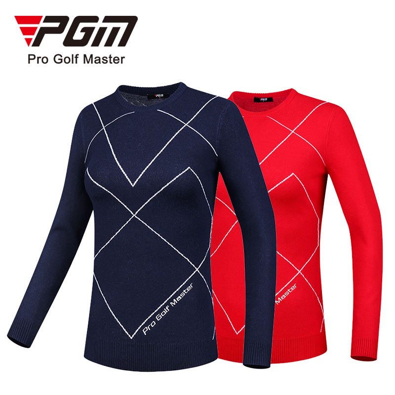 PGM YF496 ladies pull over golf down bottom sweater women golf sweater