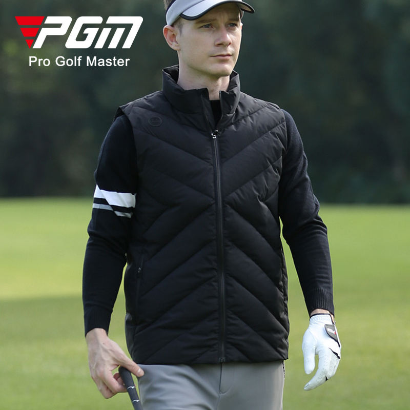 PGM YF517 full zip mens golf jacket duck down mens winter golf vest