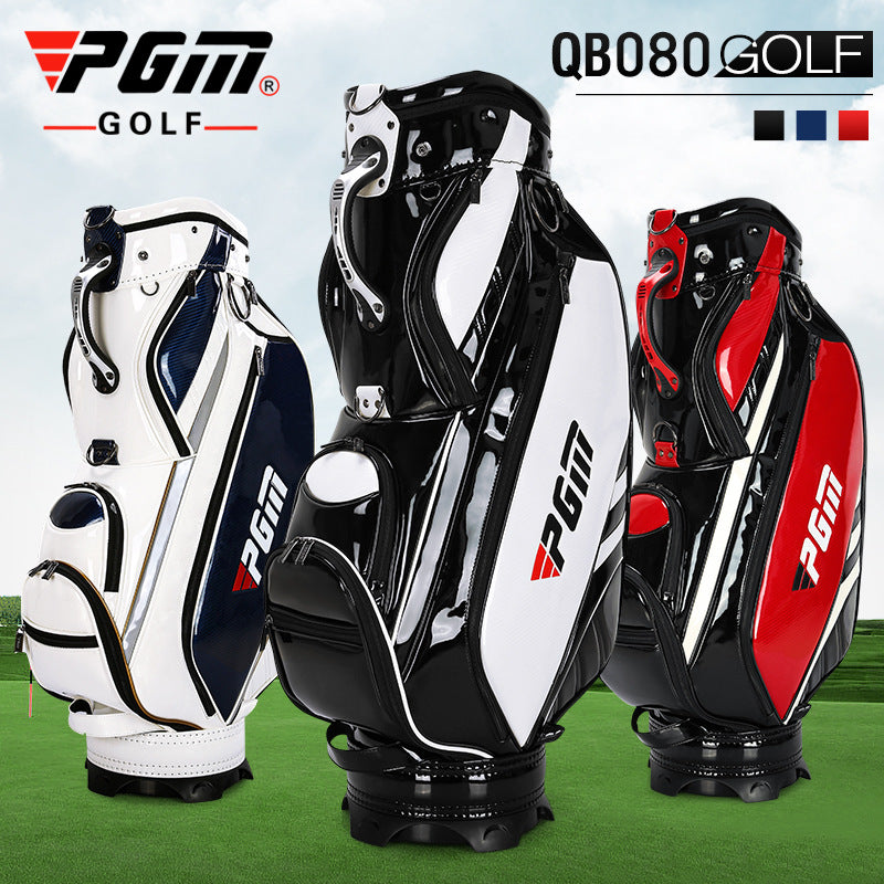 PGM QB080 brand name golf club bag waterproof PU leather golf cart bag