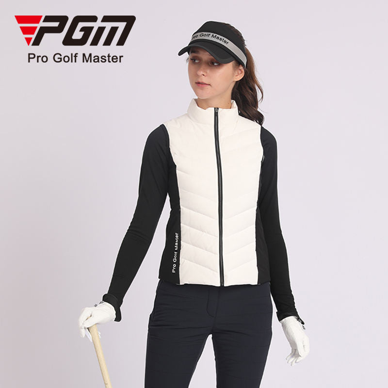 PGM YF521 korean style golf gilet womens full zip outerwear golf vest