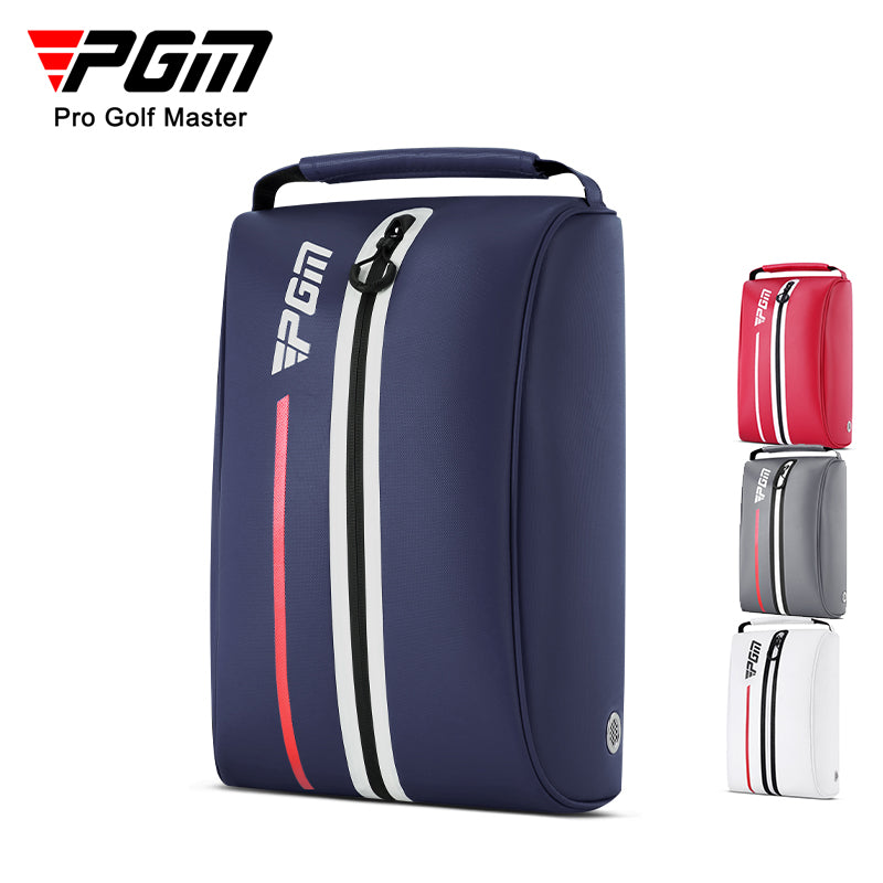PGM XB006 custom golf shoe bag waterproof nylon fabric golf shoe bags
