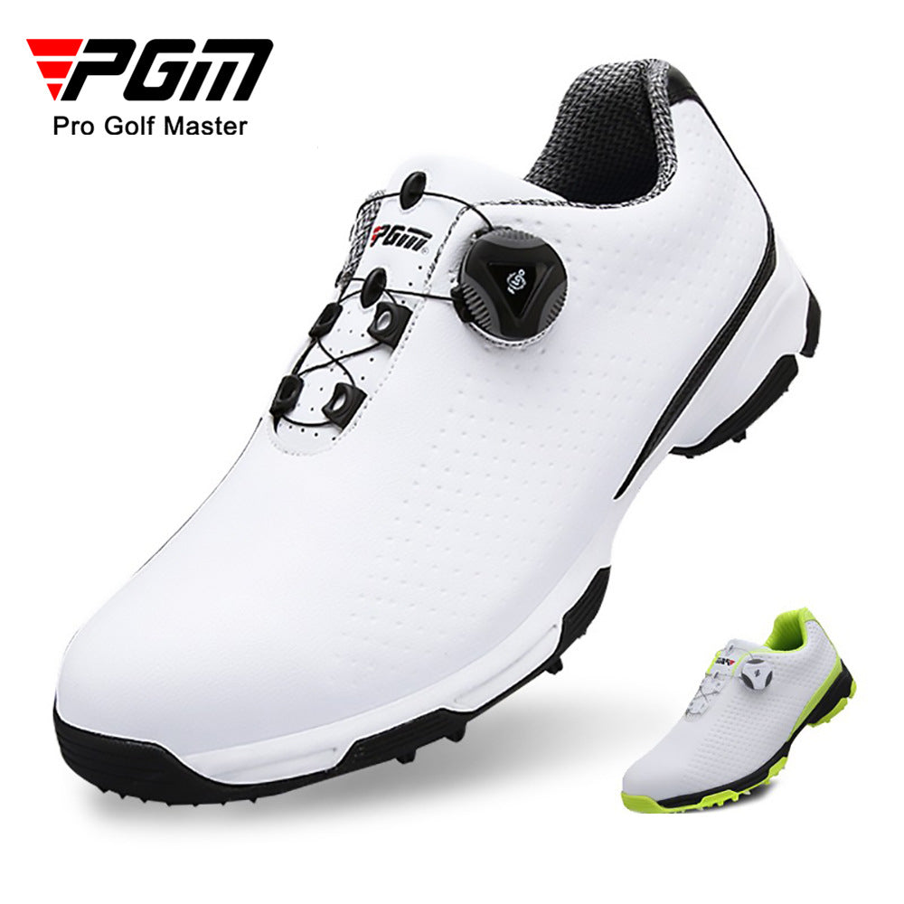 PGM XZ095 men's summer golf shoes waterproof rotating buckle laces golf shoes