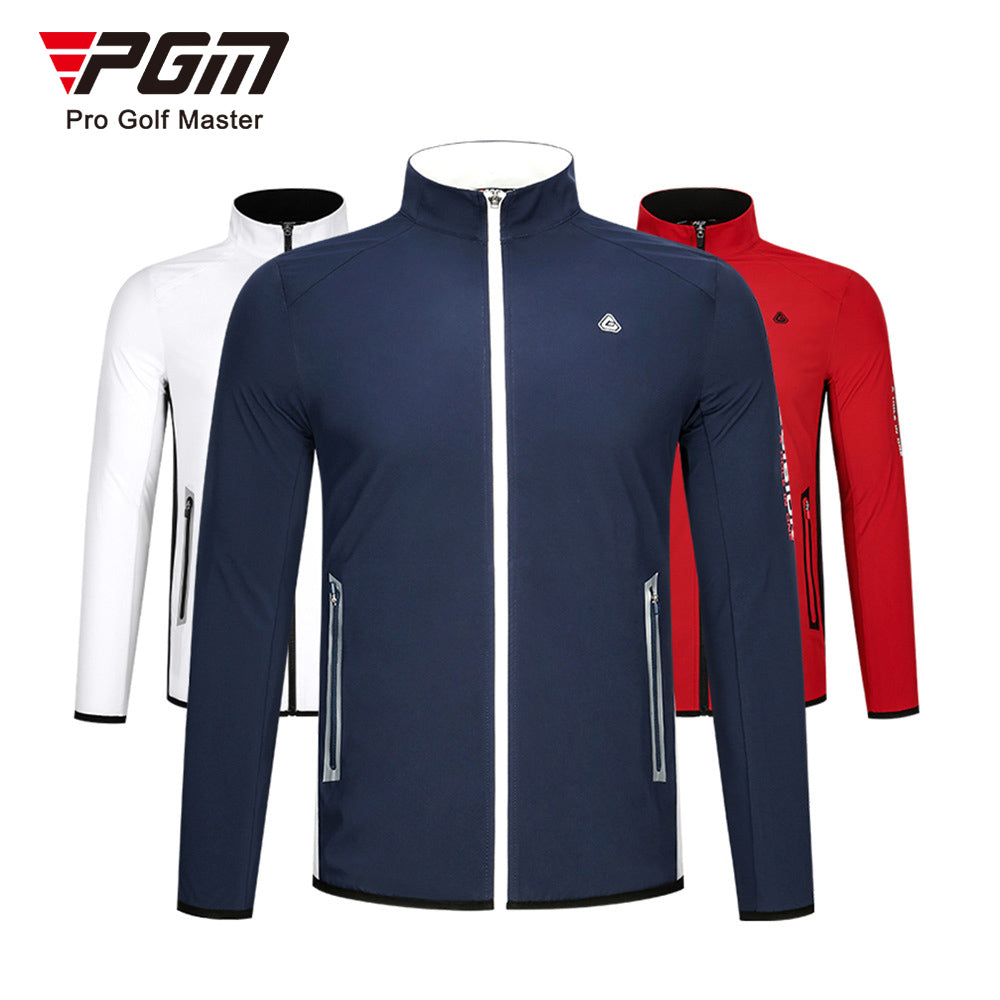 PGM YF376 clothes suppliers man golf rain jacket waterproof softshell fashionable golf jacket