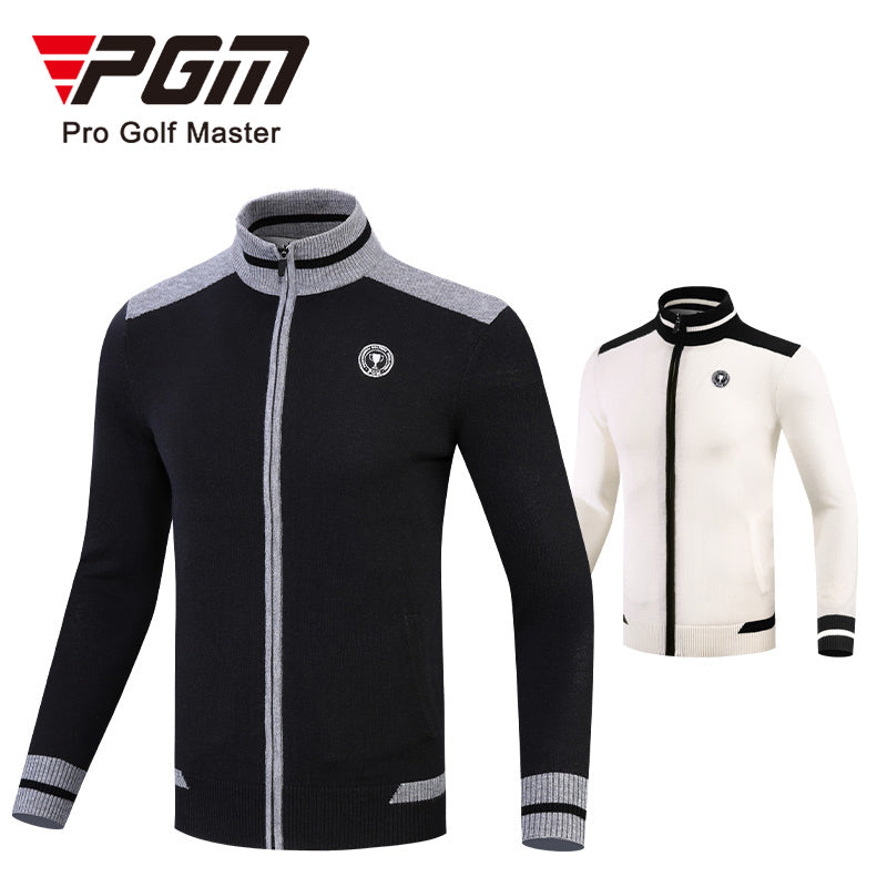 PGM YF430 full zip golf sweater soft shell casual jacket golf sweaters for men