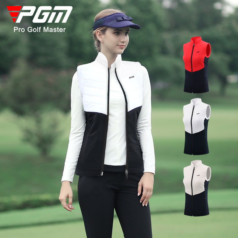 PGM YF475 wholesale custom golf vest heating softshell jacket ladies golf vest