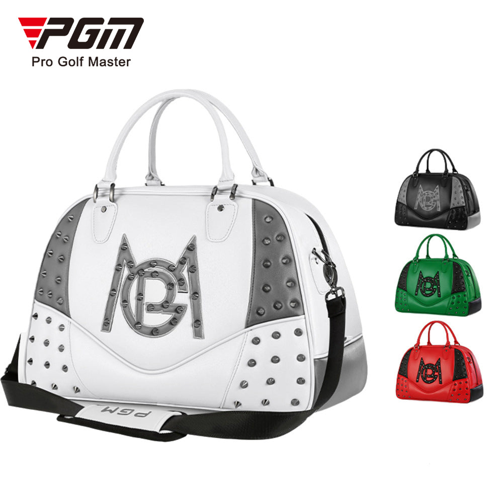 PGM YWB032 oem large womens golf boston bags with rivet