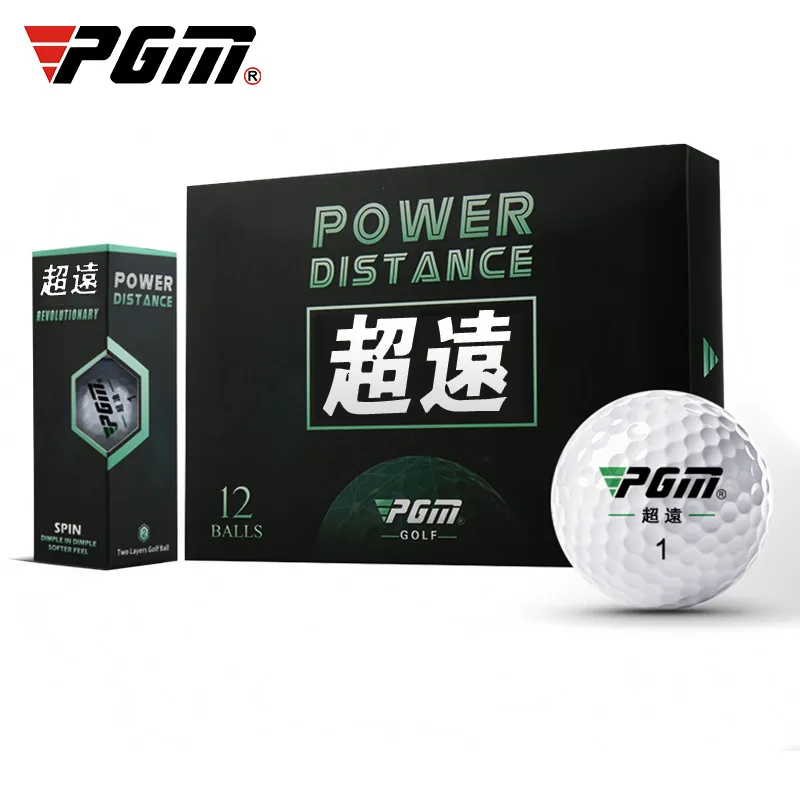 PGM Power Distance 3pcs golf balls in a sleeve