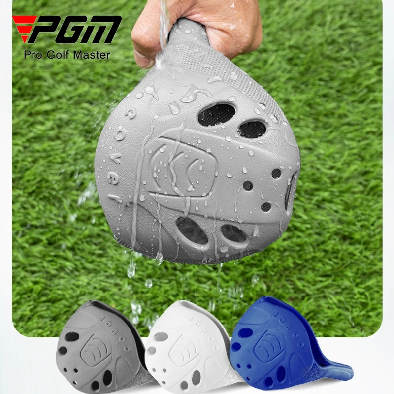 PGM Golf Club Head Covers Golf Clubs Head Cover Thickened Anti-collision Irons Universal Transparent Top Covers Window complete set of 12 - Image 3