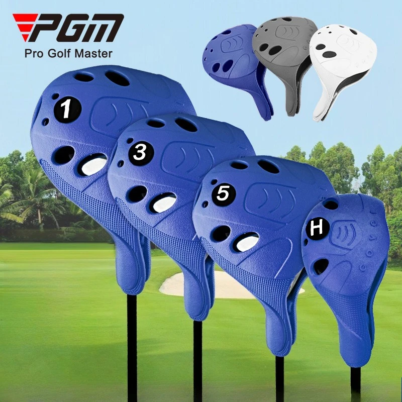 PGM Golf Club Head Covers Golf Clubs Head Cover Thickened Anti-collision Irons Universal Transparent Top Covers Window complete set of 12 - Image 10